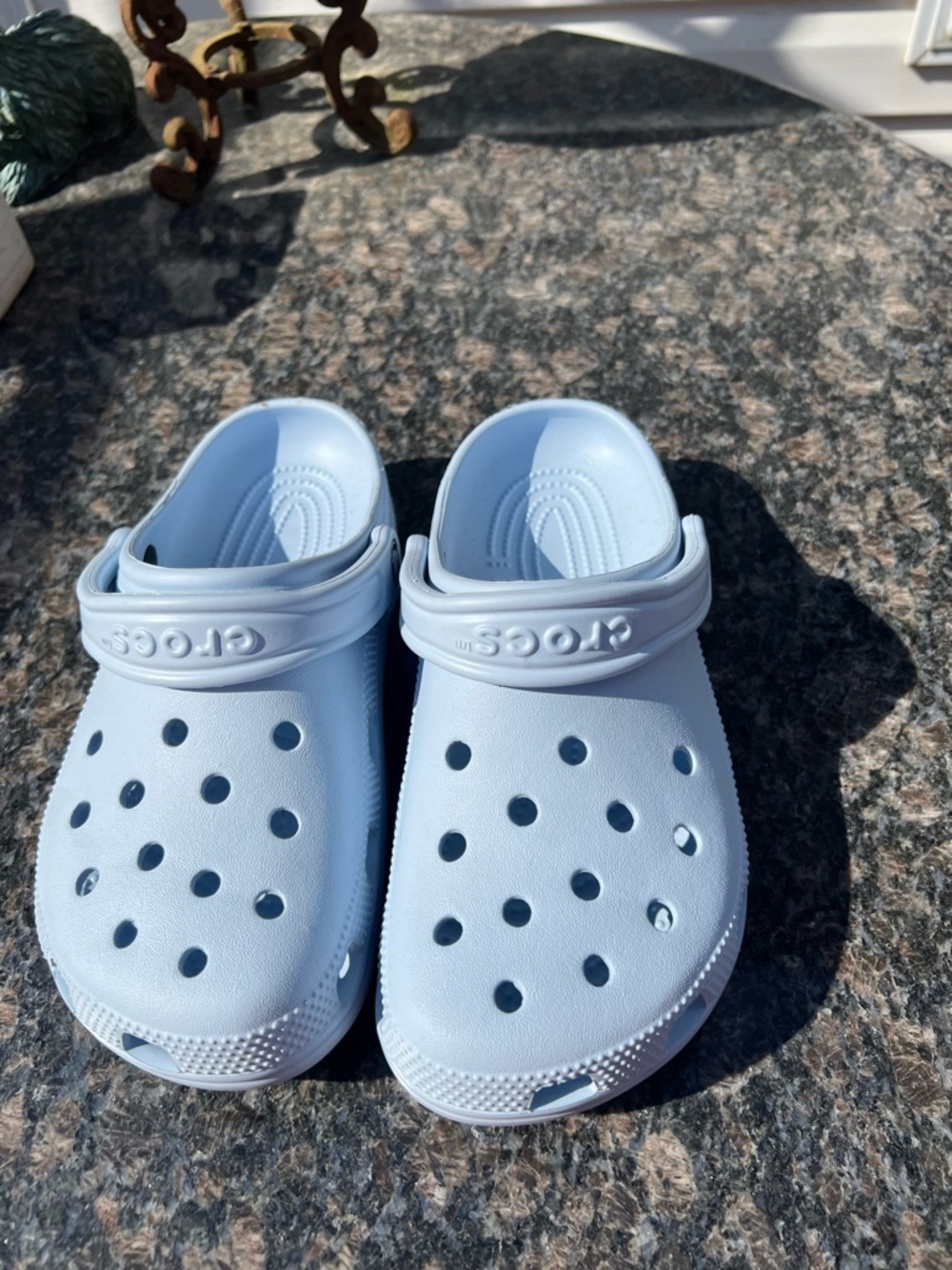 Crocs Classic Clogs Blue Calcite Unisex Sandals Flip Flops Sz M 5W 7